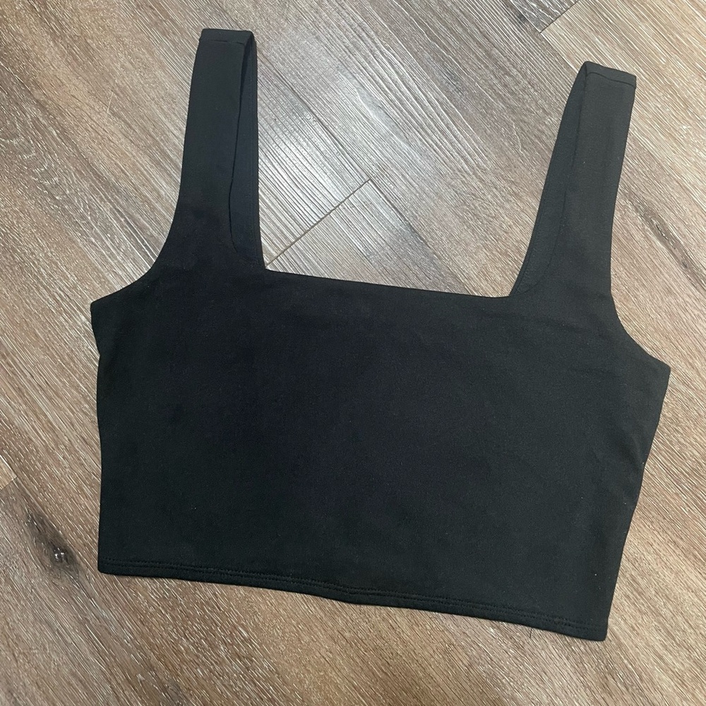 Reformation Ivy ecostretch squareneck cropped tank